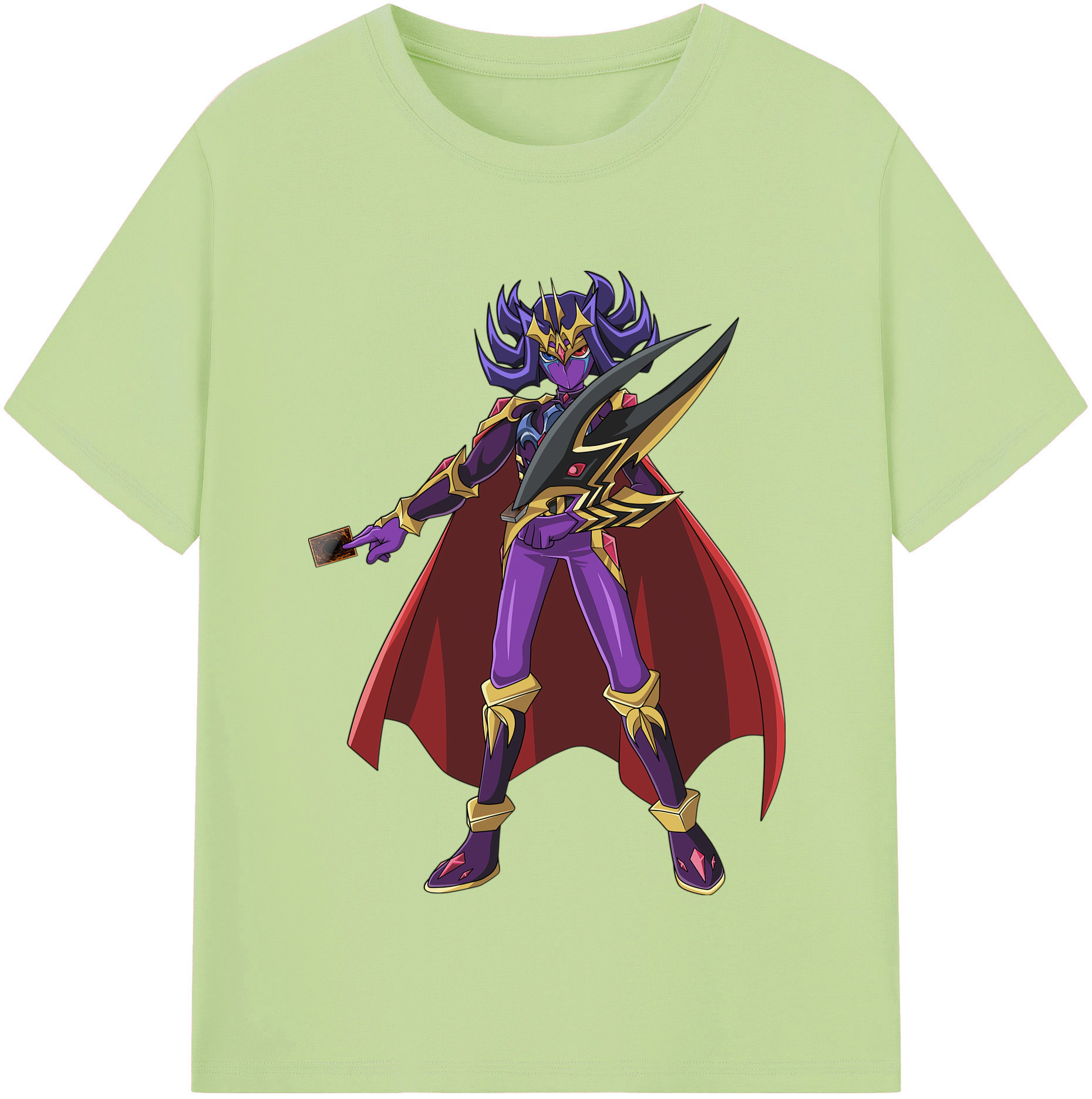 （画像用） 遊☆戯☆王 Yu-Gi-Oh! 綿100％半袖Tシャツ（フロントプリント）